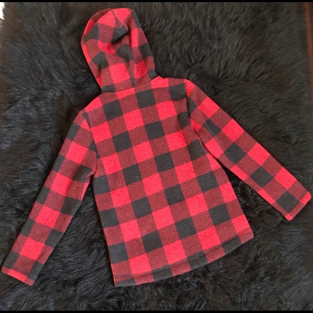The North Face Full Zip Hooded Crescent Sunset Soft Shell Jacket Girl Sz L14/16 - Picture 6 of 10